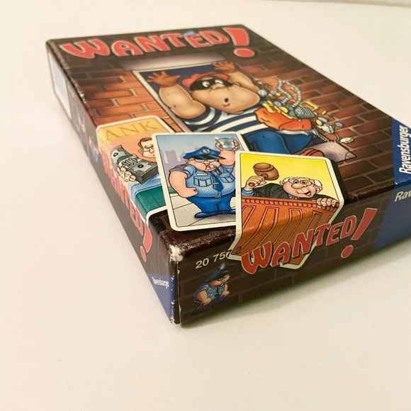 2001  Wanted Card Game Ravensburger Complete - Picture 4 of 10